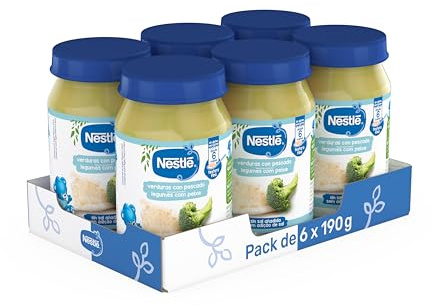 NESTLE Verduras con Pescado 6x190g