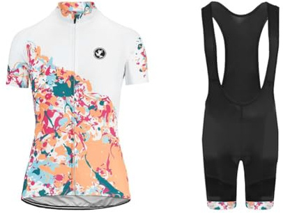 UGLY FROG Completo da Ciclismo da Donna, con Pantaloncini, Abbigliamento Estivo per Bici da Strada