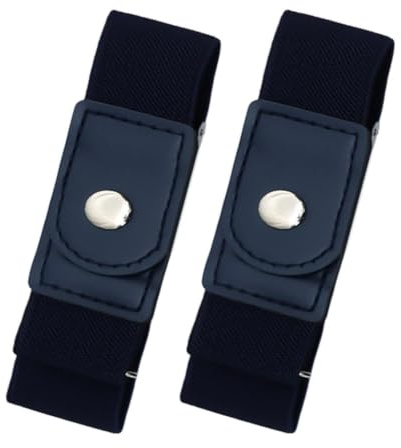 Generiskt spänne bälte dam elastisk sömlös höfthållare | Dambälte utan spänne för jeans arbetsbyxor fritidskläder och golfkläder
