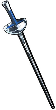 Liontouch - Épée d'Escrime Sportive, Bleue 3 Ans+ | Jouet en Mousse pour Enfants au Design Réaliste | Arme d'Initiation Sûre et Ludique pour Jeunes Escrimeurs et Enfants