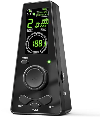 Electronic Digital Metronome for Musicians Piano Guitar Violin Instrument Volume & Beat Speed Adjustable Universal