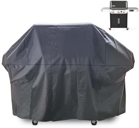 ZJYWSCH Grillskydd för nya 2022 Weber Genesis 300-serien 3-brännare gasgrill utomhus vattentät, 7757 för Genesis E-325s EPX-335 EX-325s S-325s SP-E-335 E-335 S-335 SX-335 SP-E-325s