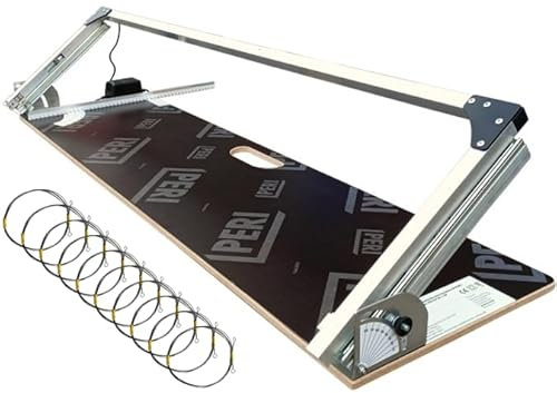 Styroporschneider STR CUT Modell SC-134, Heißdrahtschneider 192W, Dämmstoffschneider - inkl. 10x Schneidedraht - Styrodur, Styropor, XPS, EPS Schneidegerät - Schnittlänge 134 cm