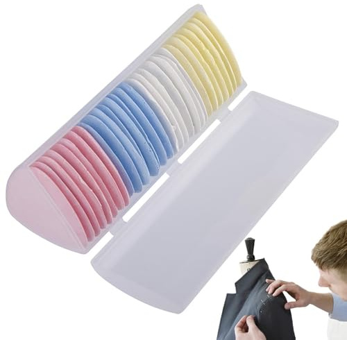 Gesso da sarto - Gesso da sarto | Gesso da cucito | Gesso da sarto per cucito e trapuntatura, gesso per tessuto, gesso a di triangolo per una facile marcatura, gesso a di triangolo,