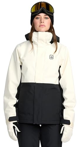 Volcom Bolt Insulated - Giacca da snowboard da donna, impermeabile 10k, Eqs Fit, Zip Tech