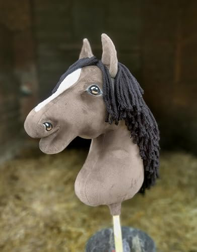 Hobby Horse Caballo grande con bastón prémium - Ratones A3