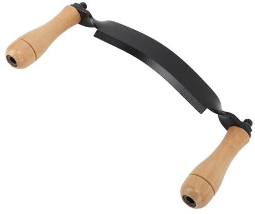 banapoy Zeichnen Rasur Werkzeug, Gebogenes gerades Zugmesser Entrindungswerkzeug für Baumstämme, Werkzeug zum Entfernen von Baumrinde, Holzbearbeitungswerkzeug, Werkzeuge für (Gebogener