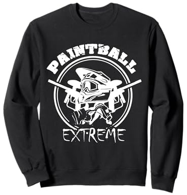 Paintball Extreme paintball markers, helmet, gloves Sweatshirt