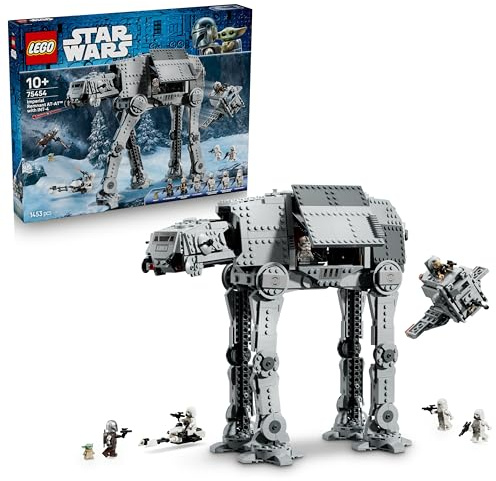 LEGO Star Wars Imperial Remnant AT-AT with INT-4 – Byggleksak med The Mandalorian och Grogu – Modellbyggsats med 7 minifigurer och 1 actionfigur – Present för pojkar och flickor från 10 år – 75454