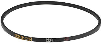 sourcing map Courroie trapézoïdale d'entraînement M-29 29 Longueur pas Courroie de transmission en caoutchouc d'alimentation industrielle