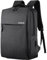 unycos - Mochila 15L para Portátiles y Netbooks de hasta 15,6 Pulgadas, Impermeable, Puerto de Carga USB, Mochila de Hombre y Mujer Ergonómica para Trabajo, Viajes, Colegio y Uso Diario (Negro)