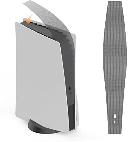 Rete di copertura antipolvere per console PS5, barriera dissipatore di calore per animali domestici, copertura antipolvere per PlayStation 5 Versione unità ottica/versione digitale Accessori per