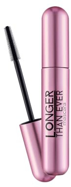 Flormar Mascara Schwarz Wasserfest mit Silikonbürste – Länge & Volumen für Kurze und Gerade Wimpern – Wimperntusche für Lange Wimpern – Tubing Mascara für Definition, Schwung & Haltbarer Look
