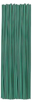 My Garden 50pcs Plant Support Stick - Plant Root Support Bamboo Wooden Canes, Flower Support Pole, Plant Support Garden Stakes - 90 x 0.5cm Sticks for Straightening & Securing Plant Stems