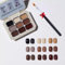Set Di Smalti For Unghie Cremosi E Colorati,9 In 1 Tavolozza Di Smalto Gel Solido,Palette Di Smalti Solidi A Lunga Durata,Per Ragazze/Amici, Casa Fai Da Te (G#7, Confezione da 1)