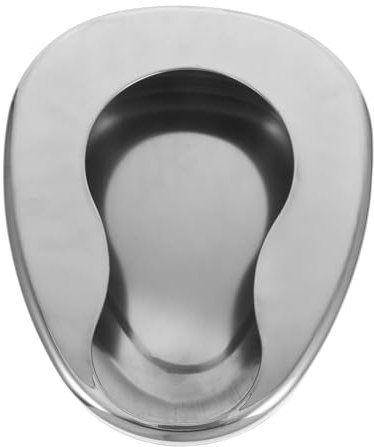 OATIPHO Padella in Acciaio Inossidabile Per Anziani e Adulti Design Ergonomico Portatile e Adatto Per Uso Notturno Per Case Di e Ospedali