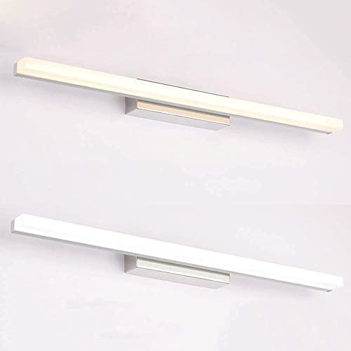 Wall Decoration Lamps,Led Bathroom Mirror Light,Moisture-Proof Wall Front Lamp,Fog-Proof Vanity Lights Metal Bath Mirror Cabinet Lamp Surface-Mounted Mirror Wall Lamps/14W White