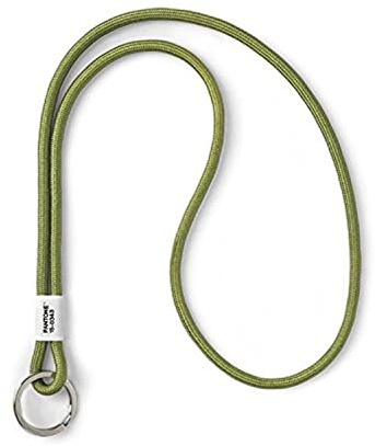 Copenhagen Design Pantone Key Chain L, long key hanger, nylon, green, Greenery 15-0343, Color of The Year