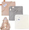 UieaMsio 3 Pcs Kapuzenhandtuch Baby,Baby Badetuch,Babyhandtuch mit Kapuze für Neugeborene,badeponcho für 1 2 3 Jahre alte Kinder, Weich & Super Saugfähig 80 x 80 cm