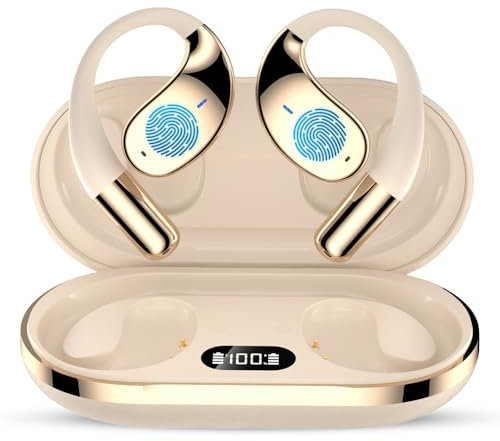 übersetzungskopfhörer,übersetzer Kopfhörer,Echtzeit übersetzer Kopfhörer Translator Earbuds 144 SprachüBersetzer,Kabellose Bluetooth-übersetzungs-ohrhörer für Reisen Lernen (AI-Übersetzung Weiß)