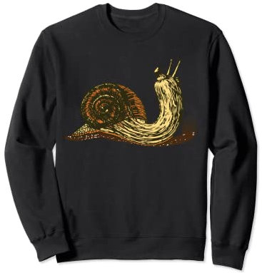 Ornamental gourd / snail hybrid. funny sketch artistic Sweatshirt