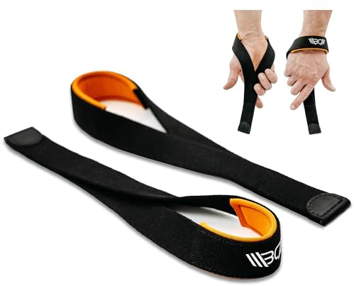 WARM BODY COLD MIND V2 - Correas de muñeca para levantamiento de pesas, correas de mano para levantamiento de potencia, levantamiento de pesas, culturismo funcional/entrenamiento cruzado, barra de