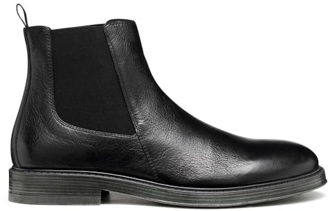 Geox MAN U HENREYS ANKLE BOOTS BLACK 43.5_EU