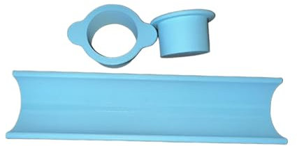 Stampo per cake pop, antiaderente, strumento riutilizzabile per la preparazione di torte, 22,9 cm, per muffin, fondente, cioccolato, caramelle, dessert, progetti artigianali, lunga durata (blu)