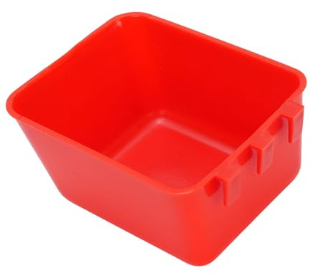 Asixxsix Comedero y Bebedero, 10 tazones de plástico con Gancho para Colgar, dispensador de Agua y Comida para Mascotas de Gran Capacidad para gallineros, gallinas, Patos, Gansos