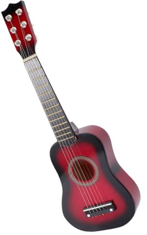 ERINGOGO 6 corde Chitarra Giocattolo per Corde in Legno Strumento Musicale Educativo e Leggero per Ragazzi e Ragazze Gioco Interattivo per Apprendimento e Creatività