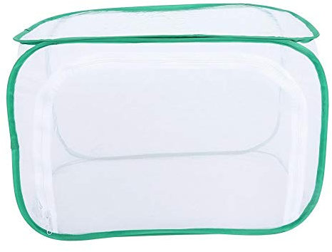 MAGT Zuchtkäfig Schmetterlinge groß, Butterfly House Zuchtkäfig Insekt Habitat Cage Große Faltbare bewegliche Durable Ventilated Schmetterlings-Motte Tieraufzuchts Zucht Anzeige Cage (L)