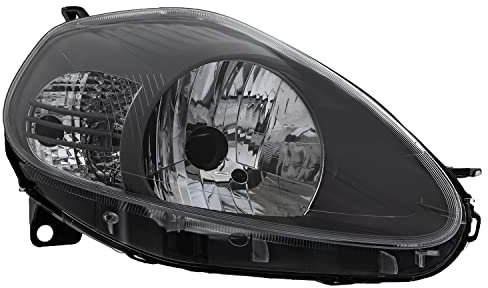 Faro alogeno principale faro anteriore destro vetro trasparente/antracite con motore elettrico per modello Grande Punto 199_ 199