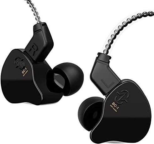 Yinyoo CCZ Melody Auriculares con Cable In Ear Monitors con 1DD 1BA Auriculares IEM Ultraligeros Cable 4N OFC Graves Profundos para Músicos, Cantantes, Audiófilo