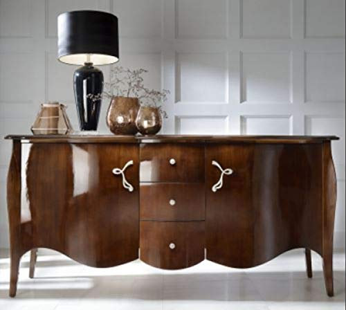 Casa Padrino Cómoda barroca de lujo marrón 201 cm - aparador muebles Art Deco