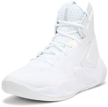 Under Armour Women's Highlight Ace 2 Volleyball Shoes, (100) White/White/Halo Gray, 11, US