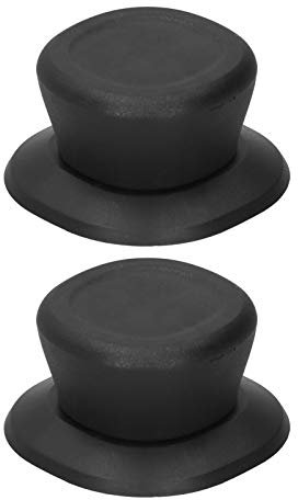2pcs Pot Lid Handle Replacement, Plastic Universal Cooker Replacement Parts Crock Pot Knob Replacement for Skillets and Kitchen Cookware Covers