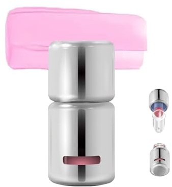 Liquid Blush, Blush Stick with Sponge Head, Blush Flüssig, Weiches flüssiges Rouge für Wangen, Wasserfestes Blush, Mattes Nude-Pink-Orange-Make-up-Rouge-Crem, Creme-Rouge (JC02)