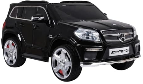 Mercedes AMG Infantil 12V Biplaza con 2 Motores y Mando RC - Negro