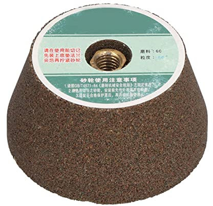 Schleifscheibe, Siliziumkarbid-Schleifstein, Bördeltopf, Winkelschleifer, Schleifkopf für Winkelschleifer, Polierkopf (50 Mesh verdickte Schleifscheibe)