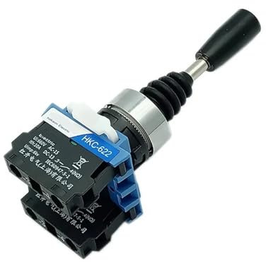 Hookurity HKC-Interruptor con Palanca de mandos momentáneo, monopalanca, Interruptor Maestro basculante Cruzado, 2/4 vías, reinicio automático, Bloqueo automático, 2NO, 4NO(2 Way Self Reset)