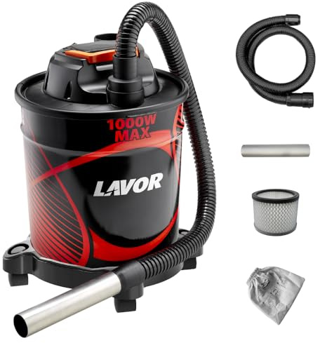 Lavor Aspiracenere Ashley 416 40029-00017, Aspirateur à Cendres, métal