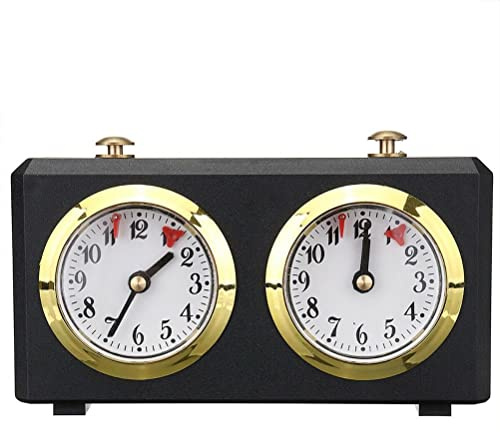 TYTOGE Temporizador y Reloj de Ajedrez Internacional Con Cuenta Atrás (Sin Necesidad de Batería)
