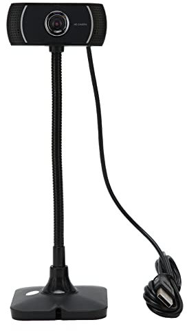 Gavigain 4K Webcam, HD Camera Manual Focus Camera with Microphone, Streaming Drive USB Camera 640x480 Video Calling Camera for Computer Conference Calling