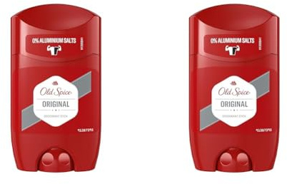 Old Spice Original Desodorante En Barra Para Hombres 50 ml (Paquete de 2)