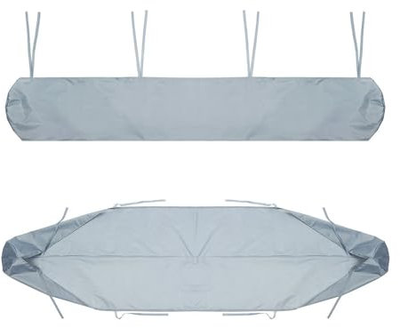 KFDZSW Markisenabdeckung, Markisenschutzhülle Schutzhülle UV Regen Wasserdicht Schneefest, Markisen Abdeckung Für Patio Yard Garden Baldachin Terrasse (3.5m,Grau)