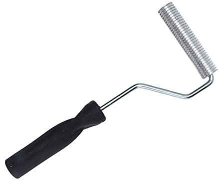 Rodillo Laminador de Fibra de Vidrio de Aleación de Aluminio, Diseño Ergonómico de 21x100 Mm Mejore la Calidad de Fabricación de Vidrio con Mano de Obra Eficiente y Producción de