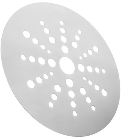 VICASKY Piastra Adattatrice per Induzione 23Cm Disco Diffusore Calore in Acciaio Inossidabile Compatibile Utensile per Piano a Induzione