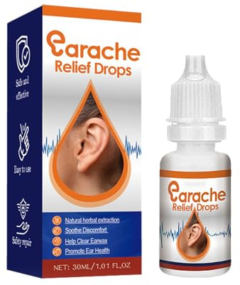 KOAHDE Soulagement des Acouphènes,Soulagement des Bourdonnements dans Les Oreilles,Gouttes Auriculaires pour Acouphènes,Traitement des Acouphènes,Base De Plantes Bio Naturelles,1PC