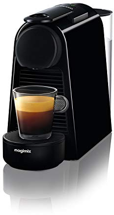 Nespresso 11368 Essenza Mini Coffee Machine, Pure Black Finish by Magimix