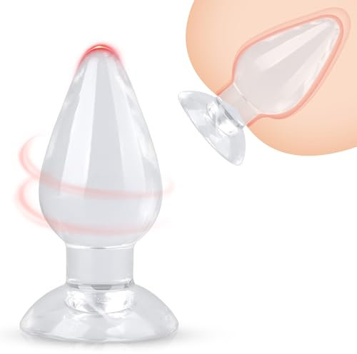 Extra Großer Buttplug Anal Plug,Analplug für Frauen Anfänger,Analplug für Männer,Analdilos Herren,mit Dildo Saugnapf,Anal Dildo Riesen Dildo Analplugs Analspielzeuge,Masturbator (M，13.5 * 6cm)